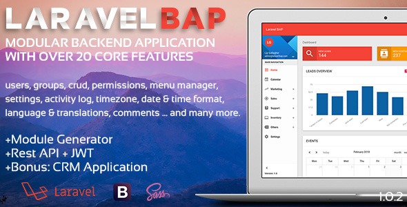 [Codecanyon] Laravel BAP v1.0.3 - модульная платфо_0.png